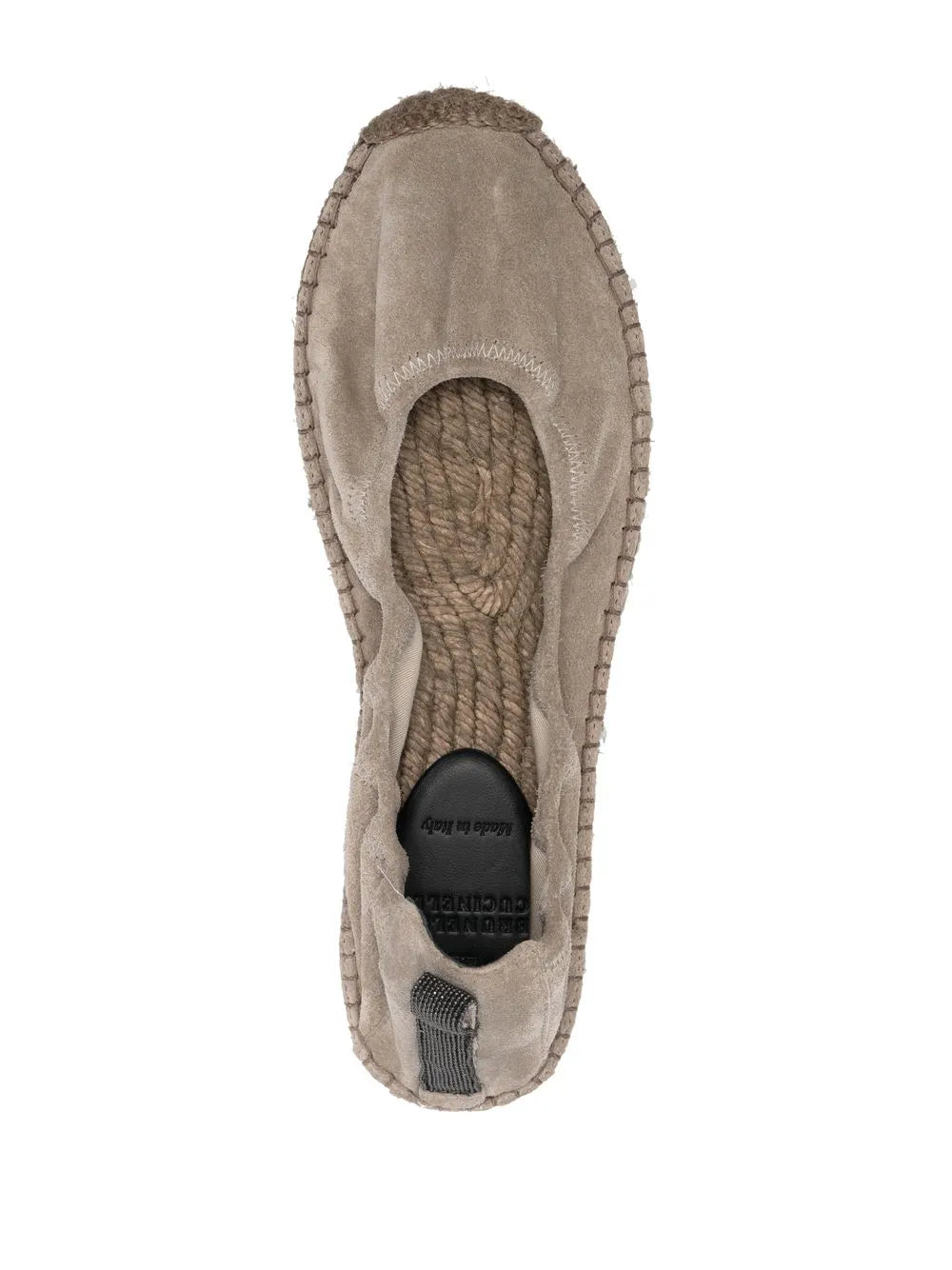 Brunello Cucinelli 20Mm Slip-On Suede Espadrilles
