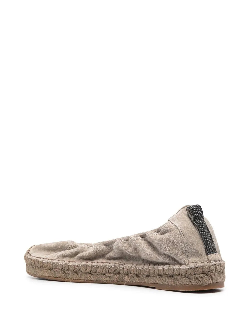 Brunello Cucinelli 20Mm Slip-On Suede Espadrilles