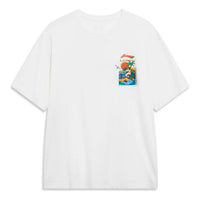 Li-Ning Logo Sportslife Casual T-Shirt 'White' AHST177-1