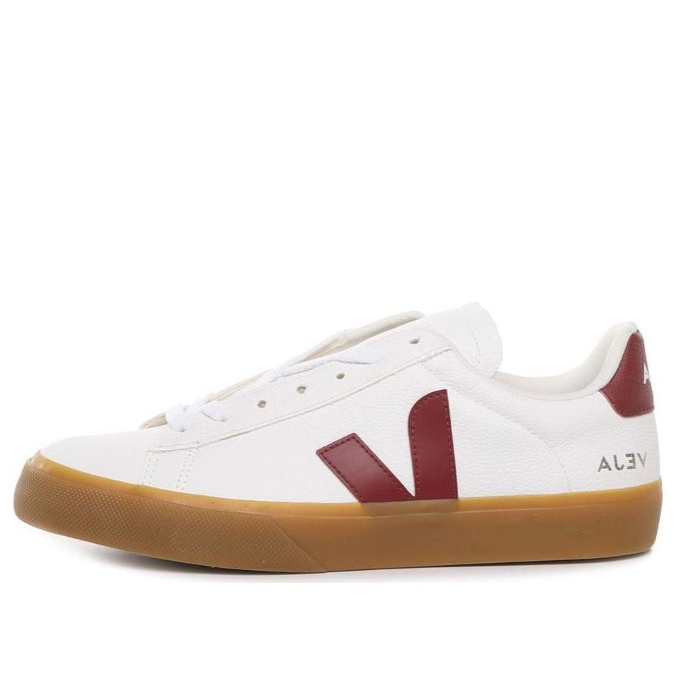 Veja Campo Chromefree Lace-Up 'White Marsala' CP0503154