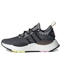 (WMNS) adidas NMD_W1 'Black White Lilac' IE9594