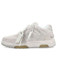Off-White Out Of Office Vintage Leather 'Grey White' OMIA189F22LEA0120101