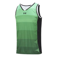 Under Armour Basketball Jerseys 'Green' 21500106-305