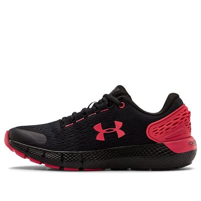 (GS) Under Armour Charged Rogue 2 'Black Red' 3022868-002