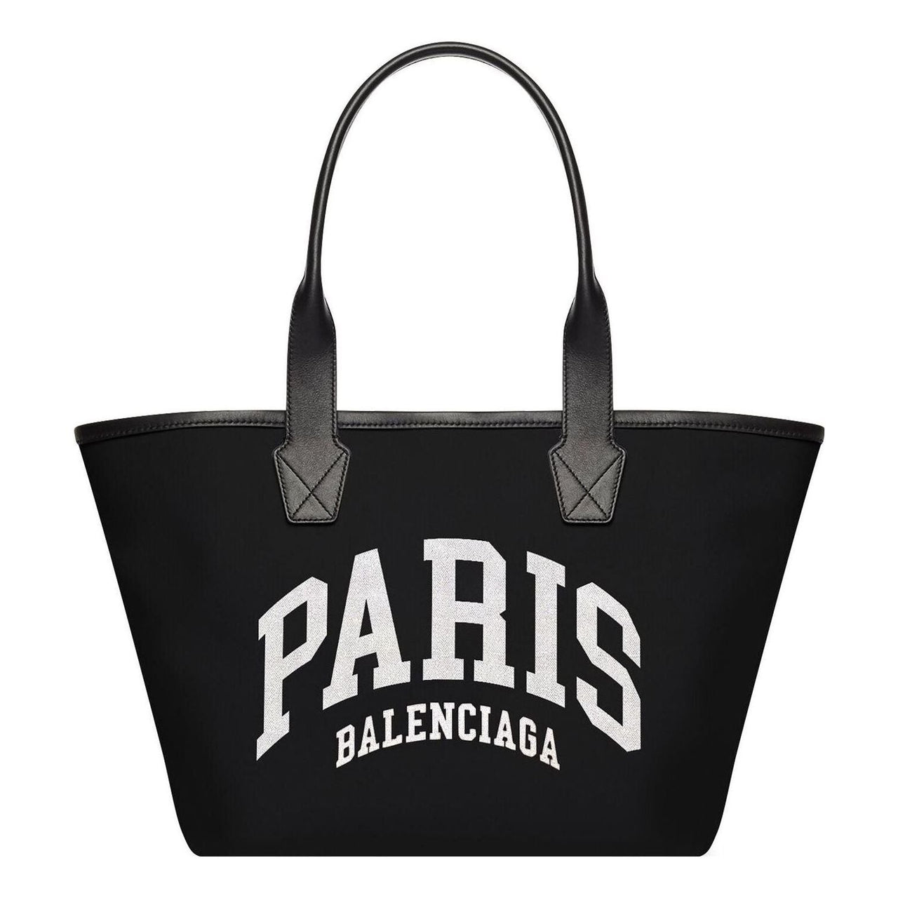 (WMNS) Balenciaga Cities Paris Jumbo Small Tote Bag 'Black' 6920682106M1199
