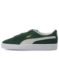 (GS) PUMA Suede Classic Leisure Shoes Green 365073-06