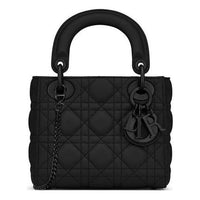 (WMNS) DIOR Mini Lady Dior Bag 'Black Ultramatte' M0505SLOI-M989