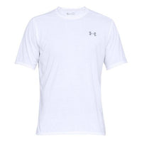 Men's Under Armour Ua Siro Ss Casual Sports Breathable Training Round Neck Short Sleeve White 1325029-100