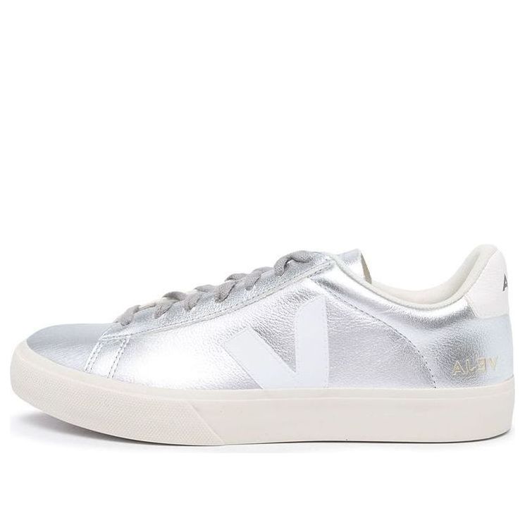 Veja Campo Chromefree Lace-Up 'Silver White' CP0502684