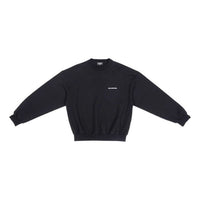Balenciaga Crewneck Sweatshirt Regular Fit 'Black' 697869TMVF51070