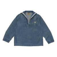 HUMAN MADE Denim Sailor Shirt 'Blue' HM27SH011